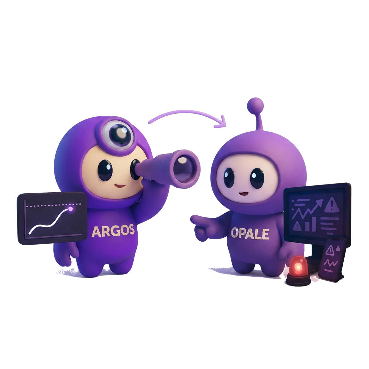 Argos et Opale, les deux IA de 2Be-FFICIENT